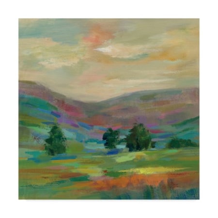 Silvia Vassileva 'Summer Hues Vivid' Canvas Art,14x14